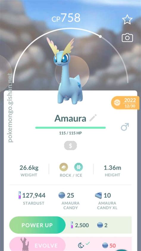 amaura pokémon go|Amaura (Pokémon GO) .